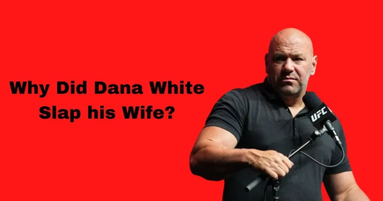 Dana White Slap his wife